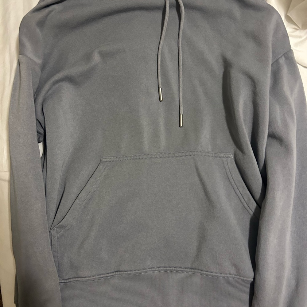 H&M Gray Hoodie Sweatshirt
